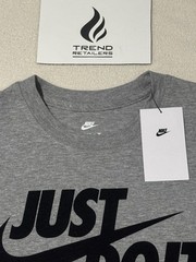 Nike Sportwear Just Do It Graphic T-Shirt Dark Grey Heather 2XL XXL AR5006-063