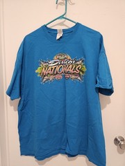 Lot of (5) Racing Event T-Shirts Music City Dirt Car Nationals Hoosier 2XL