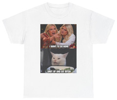 I Want To Go Home Smudge the Cat Meme Tee | Unethical Threads
