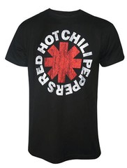 Authentic RED HOT CHILI PEPPERS Classic Asterisk Slim Fit T-Shirt S-2XL NEW