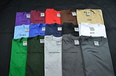 2 NEW SHAKA WEAR SUPER MAX HEAVY WEIGHT T-SHIRTS COLOR TEE PLAIN LARGE L 2PC