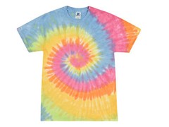 Tie Dye T-Shirts Multi-Color Adult Size 4XL – 5XL 100% Cotton Colortone