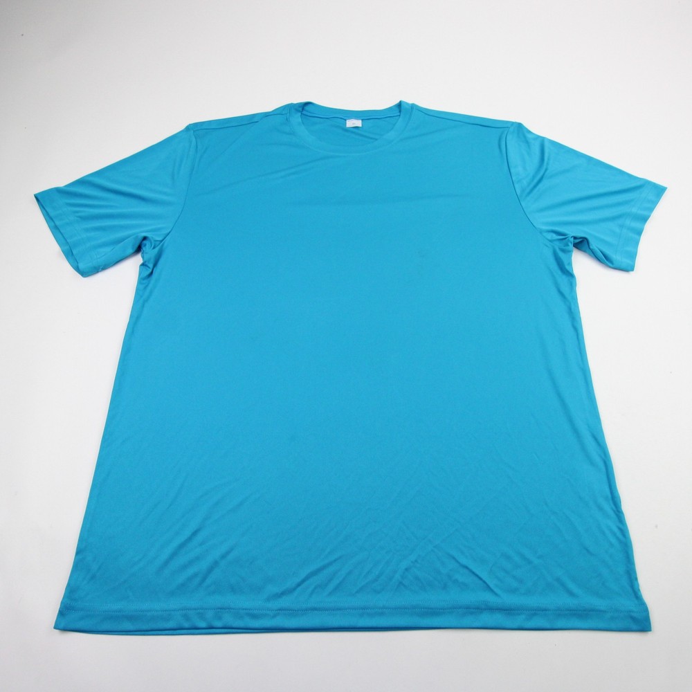 Sport-Tek Short Sleeve Shirt Unisex Blue Used XL