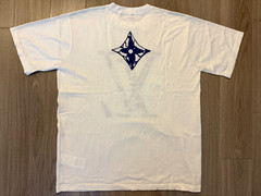 Louis Vuitton Short Sleeved Cotton Crewneck tee shirt milky white sz M
