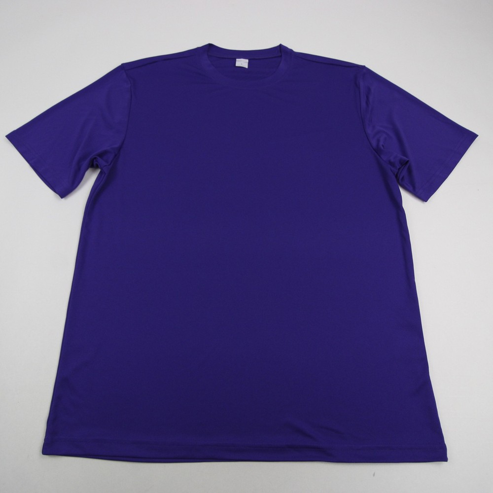 Sport-Tek Short Sleeve Shirt Men’s Purple New without Tags 2XL