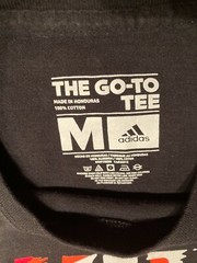Adult/teen Adidas “Kill the Game” black sleeveless shirt Medium