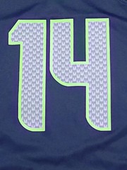 Nike Seattle Seahawks DK Metcalf #14 Jersey Mens XXL 2XL Navy Blue Football