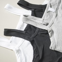 Men Cotton Tank Tops Square Neck Vest Sleeveless T-Shirt Sexy Gym Top Muscle Tee