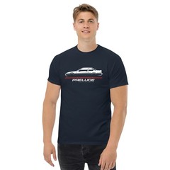 Honda Prelude 1990 Pop-Up Headlight 4WS Custom Graphic Tee T-Shirt Gift