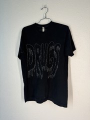 American Apparel Drugs Dripping Graphic Tshirt Vintage 00s S M Online Ceramics