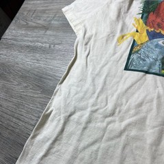 Vintage Kaytee Avian Foundation T-Shirt Mens Large Cream Bird Graphic Nature Tee