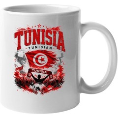 Tunisia Tunisian Soccer Football National Supporters T Shirt