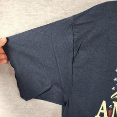 Alstyle Shirt Mens XL Blue United States Of America Flag Graphic Tee Patriotic