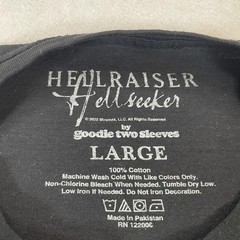Hellraiser Hellseeker Shirt Mens Large Black Pinhead Horror Movie Graphic Tee