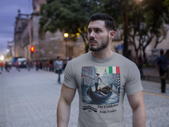 The Gondolier from Venice Premium High-End T-shirt S-4XL Italy Souvenir Gift!
