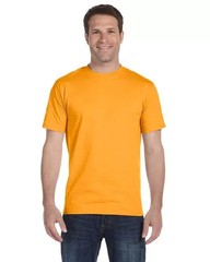 Gildan G800 Mens 50/50 USA Cotton/Polyester T-Shirt Short Sleeves Plain T Shirt