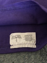 Bulk Lot Of 17 New Champion 100% Cotton T-Shirt T425 Purple Tagless SMALL