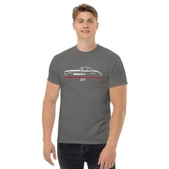 C1 Corvette First Gen Classic Tailfin Roadster Graphic Tee T-Shirt Gift T-shirt