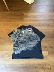 Vintage 00s y2k aop realtree Archery Skeleton Bow & Arrow Graphic Tee