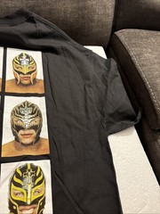 WWE Vintage Rey Mysterio Many Faces Shirt 2002 New With Tags Size XL