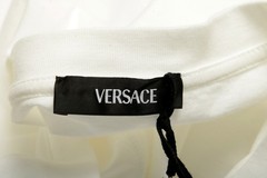 Versace Men’s Graphic Logo Print Multi-Color Short Sleeve T-Shirt US XL IT 54