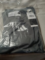 Adidas Dark Grey Pregame T-Shirt HY0521 Size Large (Y394)