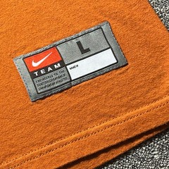 Vintage Y2K Nike Team Texas Longhorns T Shirt Mens Large Burnt Orange NCAA UT