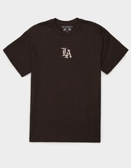 (LA) T-shirt RIOT SOCIETY Center Embroidered size (MEDIUM) Men’s color Brown NEW