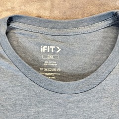 iFit 100 Workouts Milestone Athletic T-Shirt Size 2XL Soft Poly-Cotton Blend