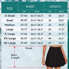 Women Pleated Skirt A-Line Short Mini Basic Skirt School Uniform Cheerleader …