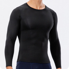 Men’s Sport Warmer Long Sleeve Performance Moisture Wicking T-Shirt Gym Tight US