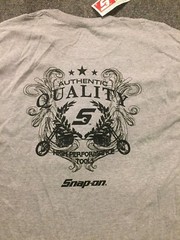 Snap-on tools tee shirts, XL, Hanes ComfortSoft