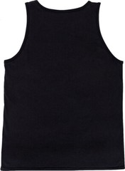 Black Tank Top Sleeveless Muscle Tee Distressed U.S. Flag T-Shirt