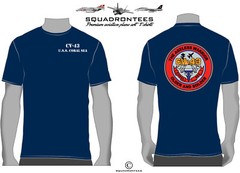 CV-43 Oldest and the Boldest – Squadron T-Shirt, USN Licensed T-Shirt