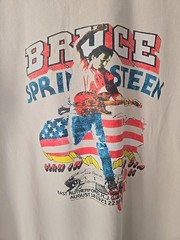 Vtg Bruce Springsteen E Street Band Shirt Giants Stadium NJ 2XL Unique Creation