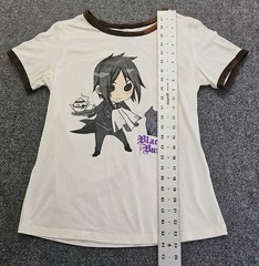 Black Butler 2 Chibi Sebastian Michaelis Size Medium T-Shirt Graphic Unisex