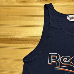Vintage 90s Reebok Vector Logo Streetwear Graphic Tank Top Men’s – Size Large