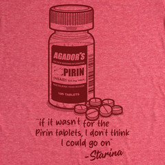 The Birdcage Starina Pirin Tablets Pride Month LGBT LGBTQ Drag Queen Tee T Shirt