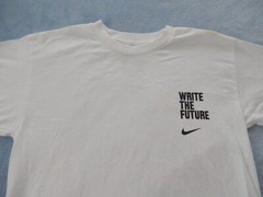 Nike VINTAGE WRITE THE FUTURE Brazil RONALDINHO Tee-jersey Shirt Top Men sz S nw