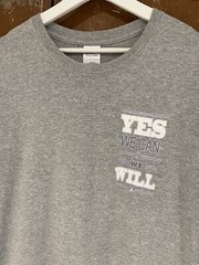 Gildan Men’s Grey Heavy Cotton T-Shirt Top Adult Teen Logo Size XL