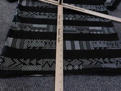 Nike Shirt Mens XL Black White Geometric Pattern Athletic Tee Pocket Streetwear