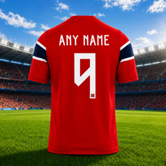 Norway Soccer Jersey Custom Name Number Viking Norwegian Shirt (S-5XL)