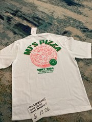 NWT Nike Air Jordan Graphic MJ’s Pizza 23 White T-Shirt Men’s Sz M FREE SHIP