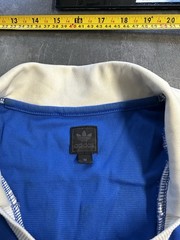Rare Vintage 2005 Adidas EL SALVADOR Originals Football Polo Shirt Medium Blue