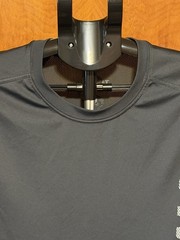 Nike Football Dri-Fit Shirt Mens Large Gray Vertical Graphic Tee