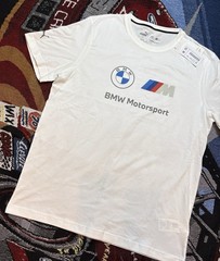 BMW M Motorsport Shirt Official Puma ESS MMS Logo Men’s Large New With Tags