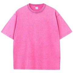 Oversized 100% Cotton Acid Wash T-shirt Heavyweight Hip Hop Style Tee