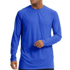 Men’s UPF50+ T-Shirt Long Sleeve Outdoor Sun Protection Fishing Performance Tops