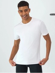 Hanes Men’s X-Temp Mesh Back T-Shirt 3-Pack | Moisture-Wicking, BreathableWhite