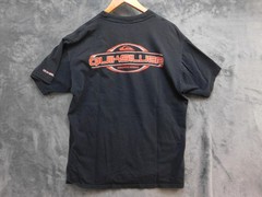 VTG Quiksilver Shirt Mens L Black Back Graphic Logo Tee Crewneck Cotton Hang Tag